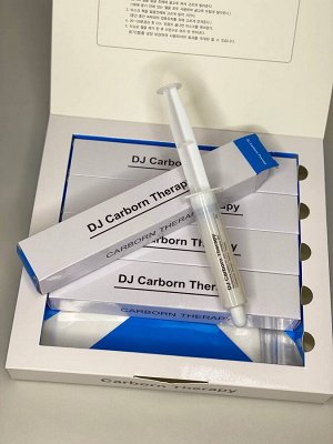 Набор DJ Meditec Carbon Therapy Гель-активатор + маска для лица + маска для шеи карбокситерапия