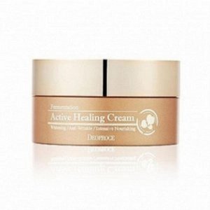 Deoproce Восстанавливающий крем с ферментированными экстрактами Fermentation Active Healing Cream, 100 гр