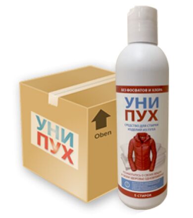 УниПух - жидкое средство для стирки мембраны и пуховиков
