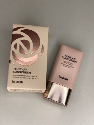 Heimish Bulgarian Rose Tone-up Sunscreen SPF 50+ PA+++ Солнцезащитный тонирующий праймер с розой 30мл.