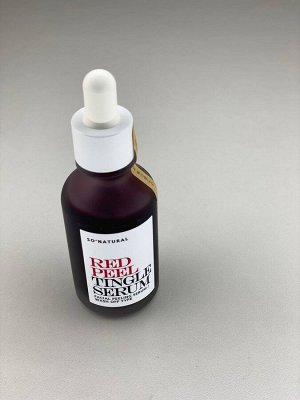 So'Natural So Natural Red Peel Tingle Serum Кислотная пилинг сыворотка для лица 35 мл