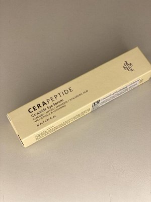 So Natural Cera Peptide Eye Serum Омолаживающая сыворотка для век с пептидами и керамидами 30 мл