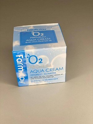 Farm Stay O2 Premium Aqua Cream Увлажняющий крем с кислородом 100 гр