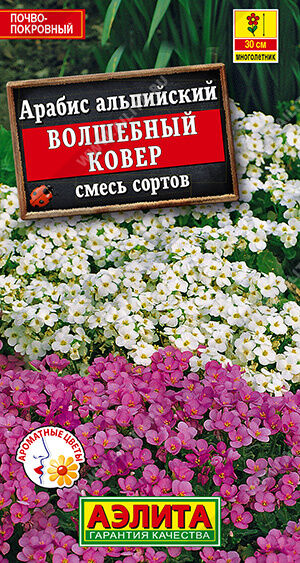 Арабис Волшебный ковер, смесь сортов