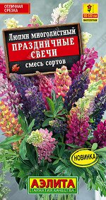 Люпин Праздничные свечи, смесь сортов