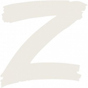 Наклейка «Z» 25х25 см