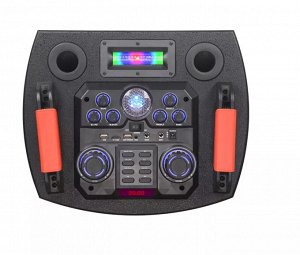 Портативная колонка Portable Wireless Karaoke NDR-1010S 100W