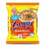 Лапша быстрого приготовления со вкусом говядины «Snack Ramen» 108 г