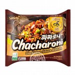 Лапша быстрого приготовления с соусом из черных соевых бобов Chacharoni 140г