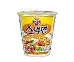 Лапша быстрого приготовления со вкусом говядины «Snack Ramen» 62г