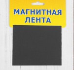 Магнит на клеевой основе Лист 10 х 8 см
