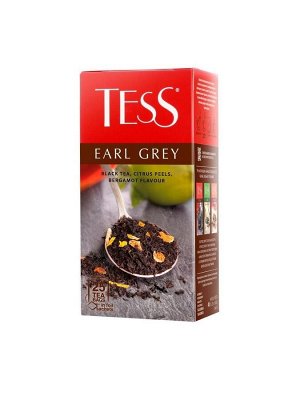 Чай Тесс Эрл Грей 25пак. черный с ароматом бергамота