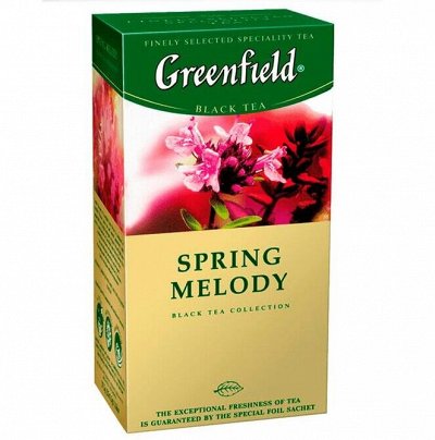 Чай Гринфилд 25пак. Spring Melody