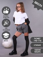 Шорты &quot;Мэри&quot; черный узор