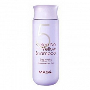 Masil Тонирующий шампунь для осветленных волос 5 Salon No Yellow Shampoo, 150 мл