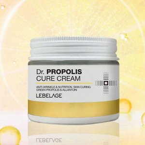 Lebelage Антивозрастной питательный крем с прополисом Dr. Propolis Cure Cream, 70 мл