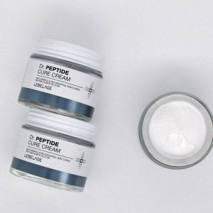 Lebelage  Антивозрастной омолаживающий крем с пептидами Dr. Peptide Cure Cream, 70 мл