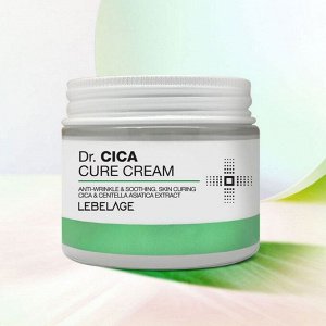 Lebelage Антивозрастной смягчающий крем с центеллой азиатской / Dr. Cica Cure Cream, 70 мл