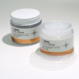 Lebelage Антивозрастной восстанавливающий крем с муцином улитки / Dr. Snail Cure Cream, 70 мл