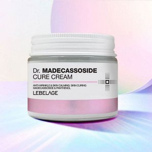 Lebelage Антивозрастной успокаивающий крем для лица с мадекассосидом Dr. Madecassoside Cure Cream, 70 мл