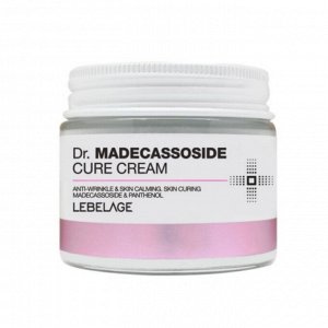 Lebelage Антивозрастной успокаивающий крем для лица с мадекассосидом Dr. Madecassoside Cure Cream, 70 мл