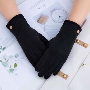 Перчатки Женские перчатки – стильный аксессуар, который подчеркнет красоту образа и придаст ему индивидуальности. Для сенсорных экранов есть накладки на двух пальцах — указательном и большом.