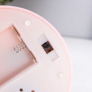 Ночник "Радужное облачко" LED от батареек розовый 12х12х17 см