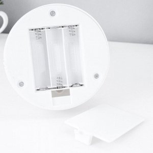 Светильник сенсорный «Кот сидя» LED 7 цветов USB/от батареек белый