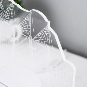 Светильник сенсорный «Фрегат» LED 7 цветов USB/от батареек белый