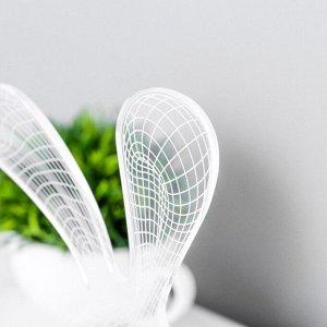 Светильник сенсорный «Кролик» LED 7 цветов USB/от батареек белый
