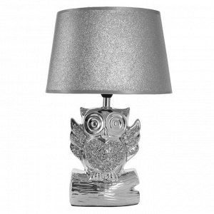 RISALUX Настольная лампа 16866/1 E14 40Вт хром 14,5х10х27 см