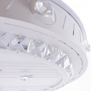 Люстра с ПДУ 1234/1 LED 95Вт 3000-6000К белый 50х50х9 см