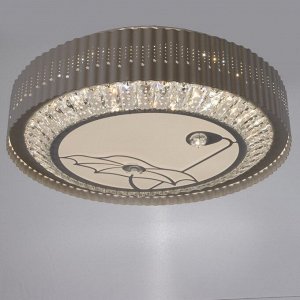 Люстра с ПДУ 1235/1 LED 95Вт 3000-6000К белый 50х50х9 см