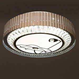 Люстра с ПДУ 1235/1 LED 95Вт 3000-6000К белый 50х50х9 см