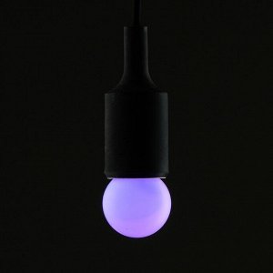 Лампа светодиодная декоративная, G45, 6 led SMD, для белт-лайта, свет RGB, набор 20 шт