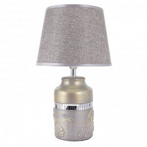 Настольная лампа 16832/1GR E14 40Вт серый 20х20х34 см