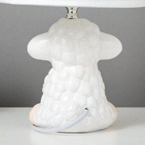 Настольная лампа 16551/1 E14 40Вт бело-бежевый 20х20х33,5 см