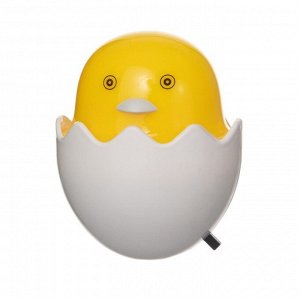 RISALUX Ночник LED &quot;Цыплёнок в яйце&quot; 6,5х6х6 см