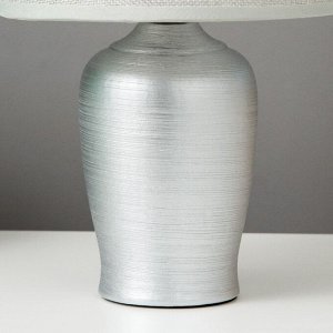 Настольная лампа 16544/1 E14 40Вт серый 20х20х32 см