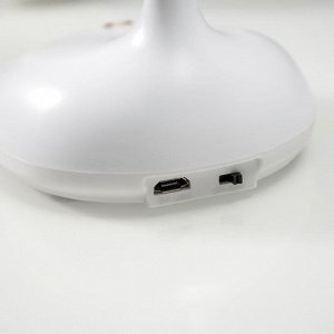 Настольная лампа сенсорная 16754/1WT LED 2Вт 6000К USB АКБ белый 9х11х38 см