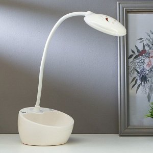 Лампа настольная 16094/1 LED 4Вт 3 режима 3000-6000К+ночник USB МИКС 14х14х11 см