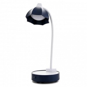 Настольная лампа сенсорная 16847/1BL LED 2Вт USB АКБ синий 11х11х33 см
