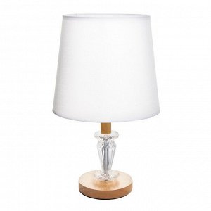 Настольная лампа Гелла E27 40Вт белый 22х22х35,5 см RISALUX