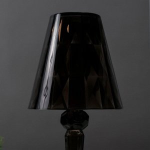 RISALUX Настольная лампа 16862/1BK LED 0.8Вт 4000К USB АКБ тонированный 12х12х26 см