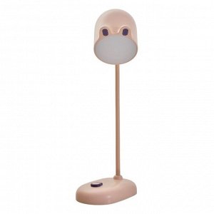 Лампа настольная «Мими» LED 3 Вт диммер USB розовый 8x12.5x32 см RISALUX