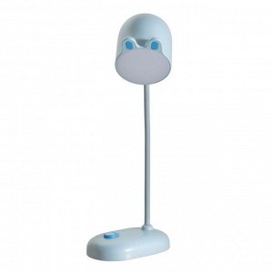 Лампа настольная "Мими" LED 3Вт диммер USB голубой 8х12,5х32 см