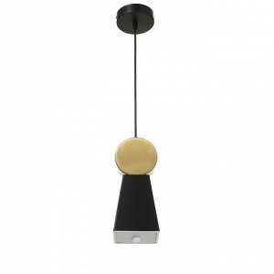 Светильник BayerLux 2284/1 LED черно-золотой 10х10х24-124 см