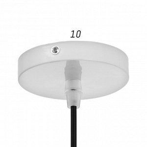 Светильник BayerLux 1653/1WT E27 40Вт белый 25х26х40-135 см