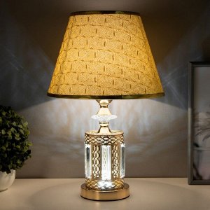 Настольная лампа Глафира E27 40 Вт золото 27x27x44 см RISALUX