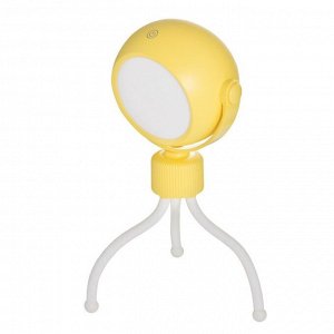 Настольная лампа "Октопус" LED 2Вт USB АКБ желтый 6х6х20,5 см